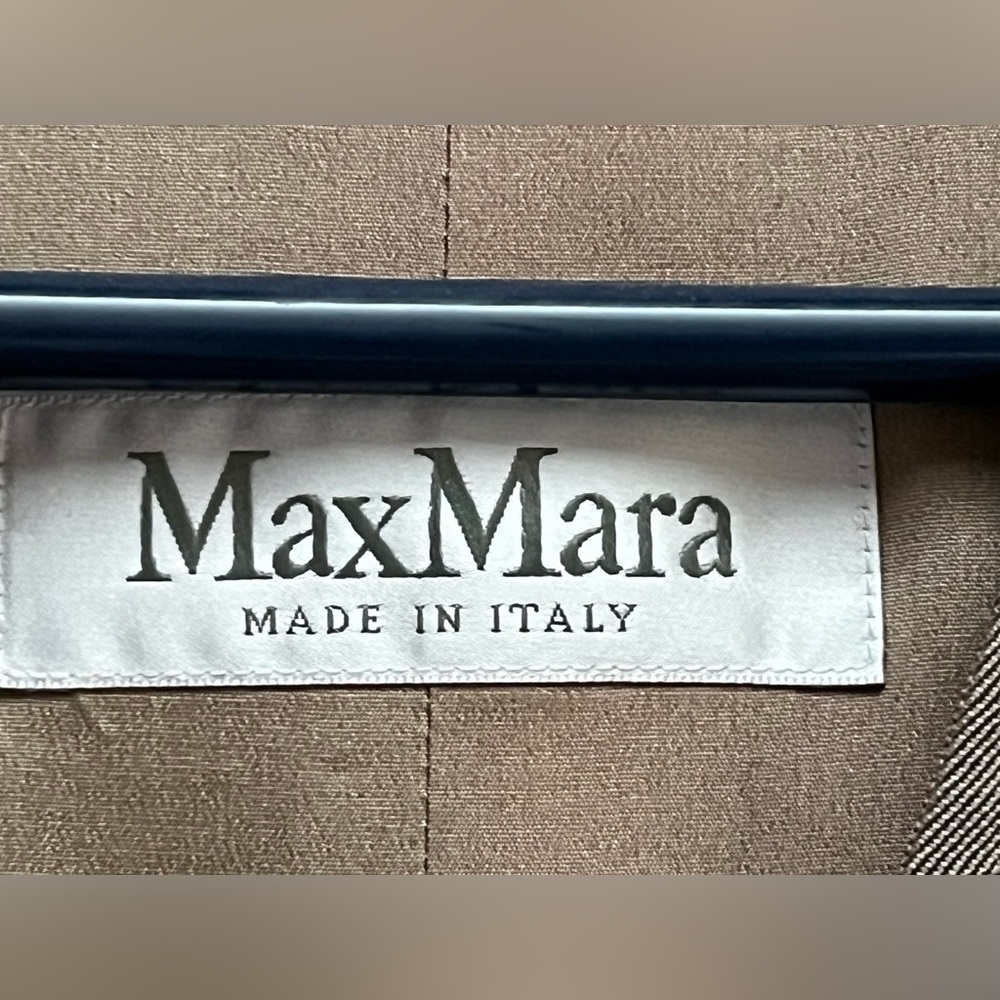 Max Mara Vergine Wool & Silk blend Blazer size 8 - Picture 5 of 8